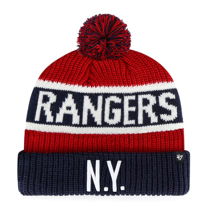 '47 Brand Rangers Red Calgary Cuff Knit