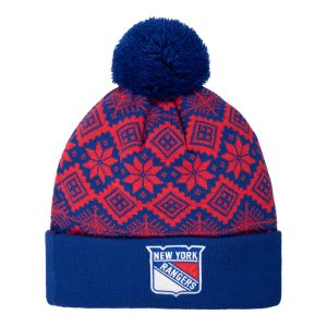 CCM Rangers Diamond Pom Beanie