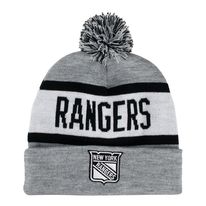 Starter Rangers "Black Ice" Biscuit Skully Knit
