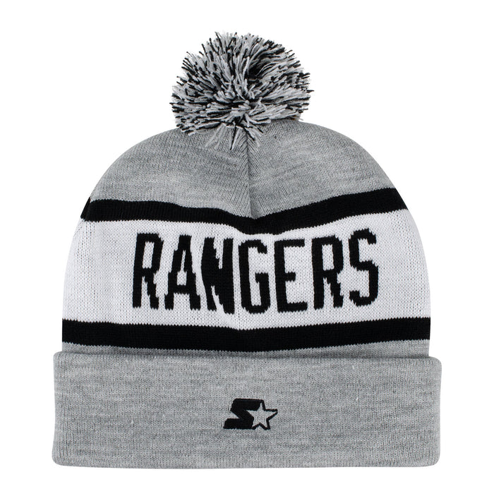 Starter Rangers "Black Ice" Biscuit Skully Knit - Image 2