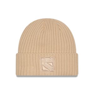 New Era Rangers Color Pack Taupe Knit Cuff
