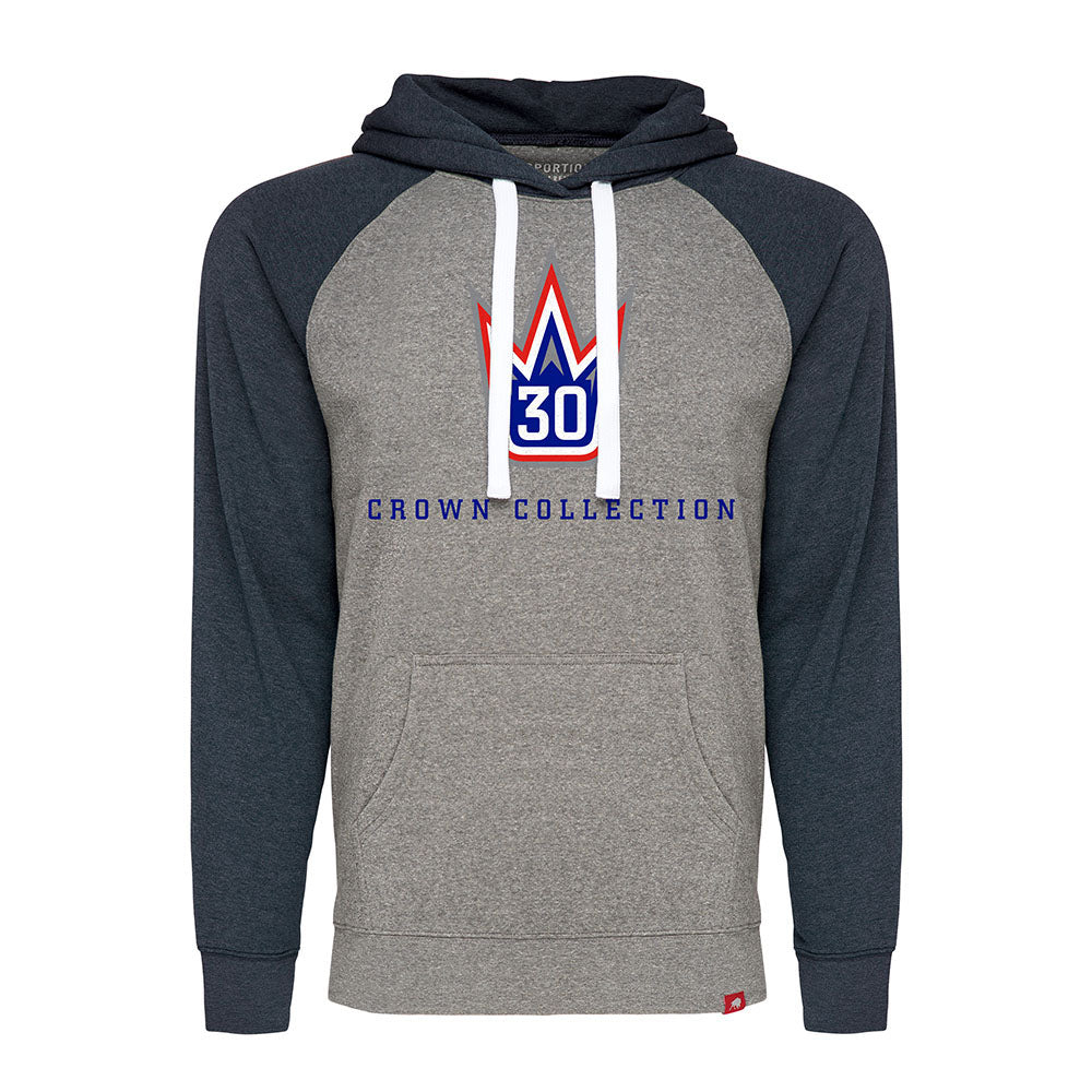 New York Rangers Crown Collection Olsen Colorblock Hood
