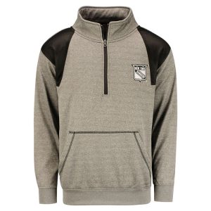 Rangers Grey 1/2 Zip