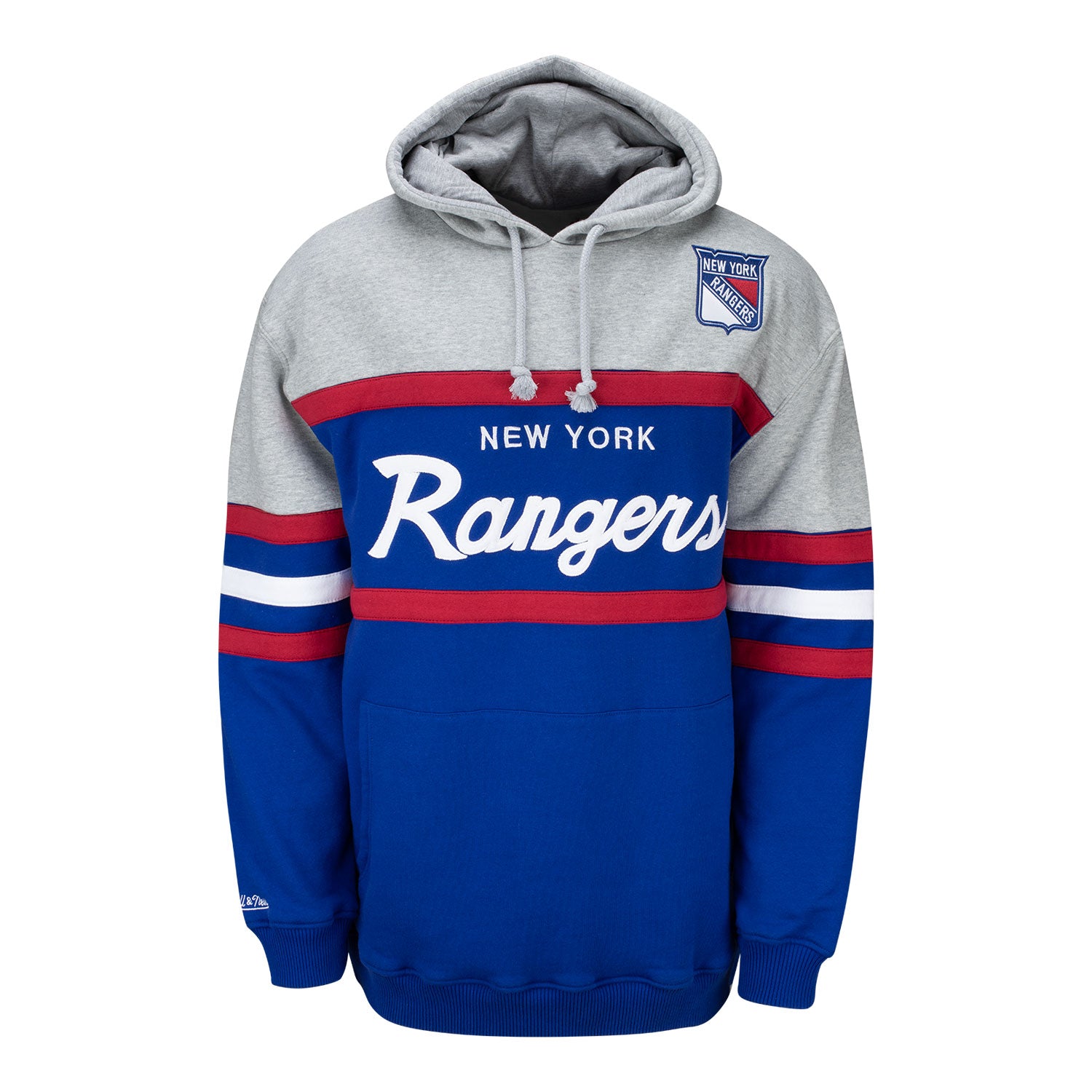 Mitchell & Ness Rangers Big & Tall Head Coach Hoodie