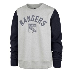 '47 Brand Rangers Fells Boulevard Fleece Crewneck