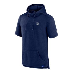 Fanatics Rangers 23-24 Authentic Pro Short Sleeve Hoodie
