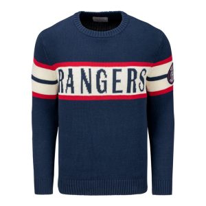 American Needle Rangers Navy McCallister Sweater