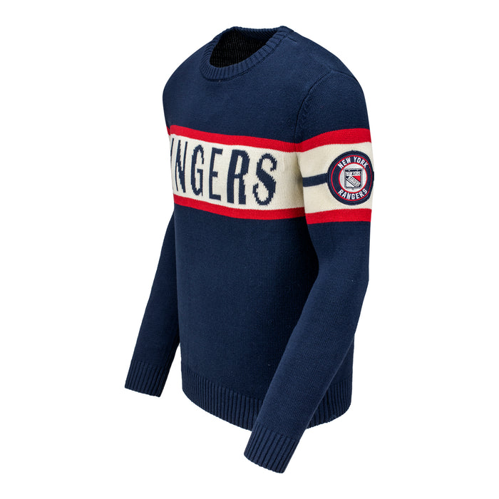 American Needle Rangers Navy McCallister Sweater - Image 2