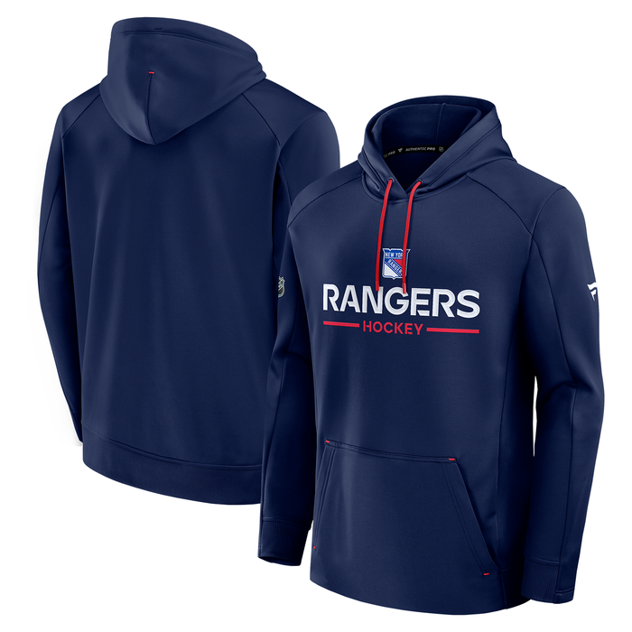 Fanatics Rangers 25-26 Authentic Pro Rink Poly Fleece Hoodie - Image 3