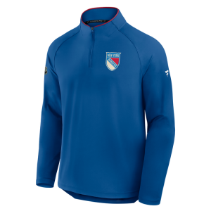 Fanatics Rangers 25-26 Centennial Authentic Pro Rink Training Quarter Zip
