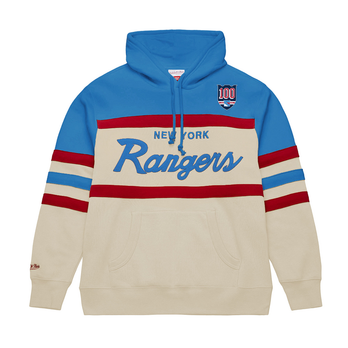 Mitchell & Ness Rangers Centennial Head Coach Hoodie
