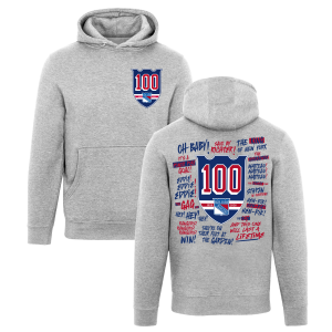 We Bleed Blue Centennial Grey Hood