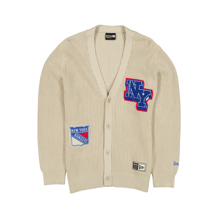 New Era Rangers Stone Cardigan Sweater - Image 3