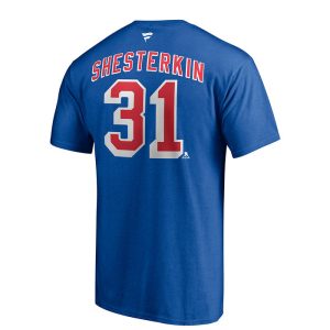 Igor Shesterkin Rangers Name & Number T-Shirt