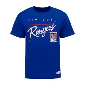 Mitchell & Ness Rangers Cursive Script Tee