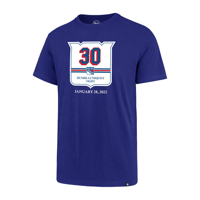 Lundqvist Night New York Rangers Logo Tee