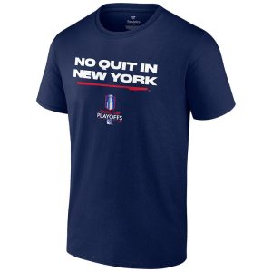 Fanatics No Quit in New York 21-22 Rangers Playoff T-Shirt