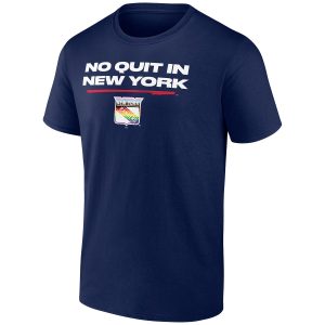 Fanatics Rangers Exclusive No Quit Pride Tee