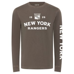 Sportiqe Rangers Mohave Pewter Longsleeve Tee