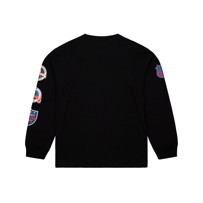 Mitchell & Ness Rangers Black Training Camp Longsleeve Tee - Image 2