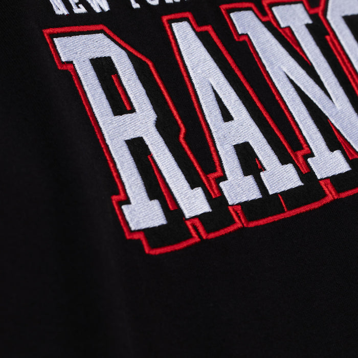 Mitchell & Ness Rangers Black Training Camp Longsleeve Tee - Image 4