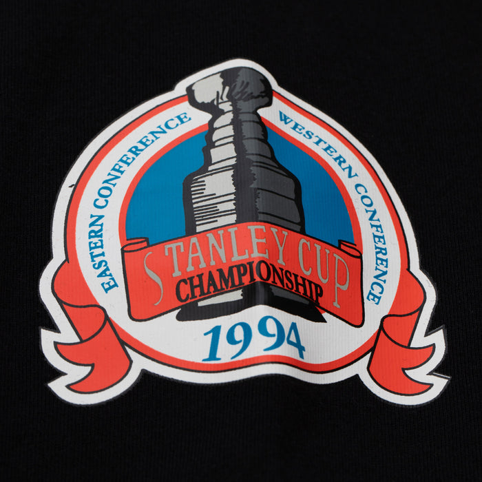 Mitchell & Ness Rangers Black Training Camp Longsleeve Tee - Image 7