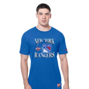 New Era Rangers Throwback Collection Royal Tee