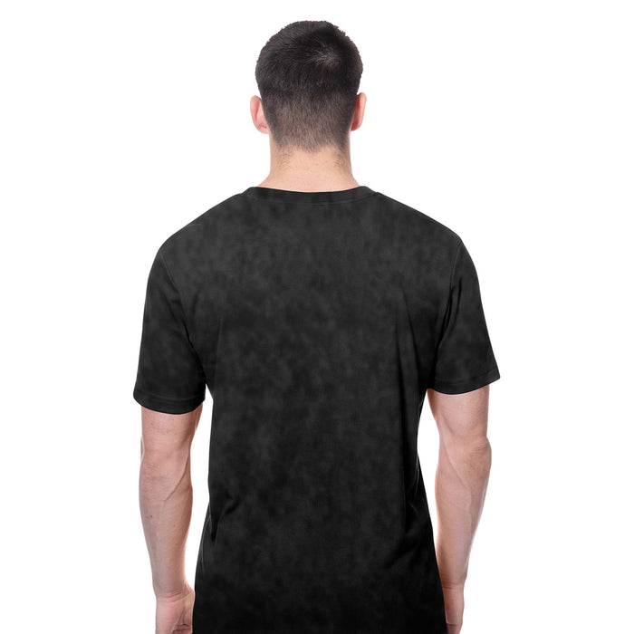 New Era Rangers Throwback Collection Washed Black Tee - Image 4