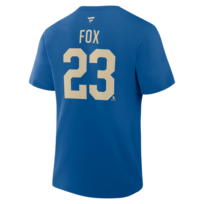 Fanatics Rangers 25-26 Centennial Adam Fox Name & Number Tee - Image 2