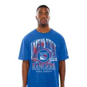New Era Rangers Royal Sport Classics Graphic Tee