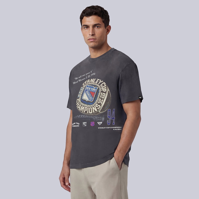 GAME 7 x Rangers Centennial Championship Ring Tee - Image 3