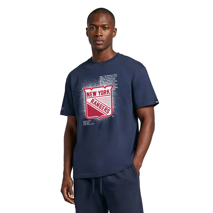 GAME 7 x Rangers Centennial Graffiti Spray Tee