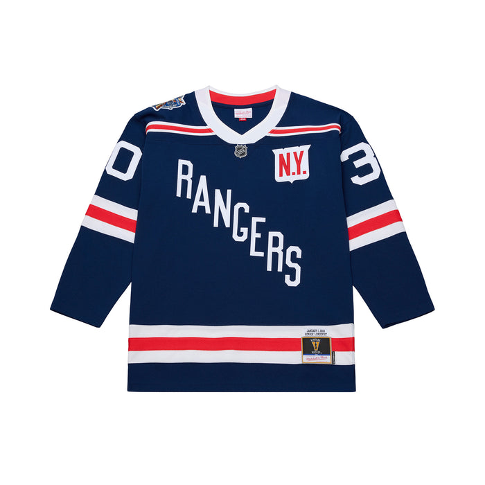 Mitchell & Ness Rangers Henrik Lundqvist 2018 Winter Classic Power Play Jersey - Image 2