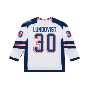 Mitchell & Ness Rangers Henrik Lundqvist 2014 Stadium Series Power Play Jersey
