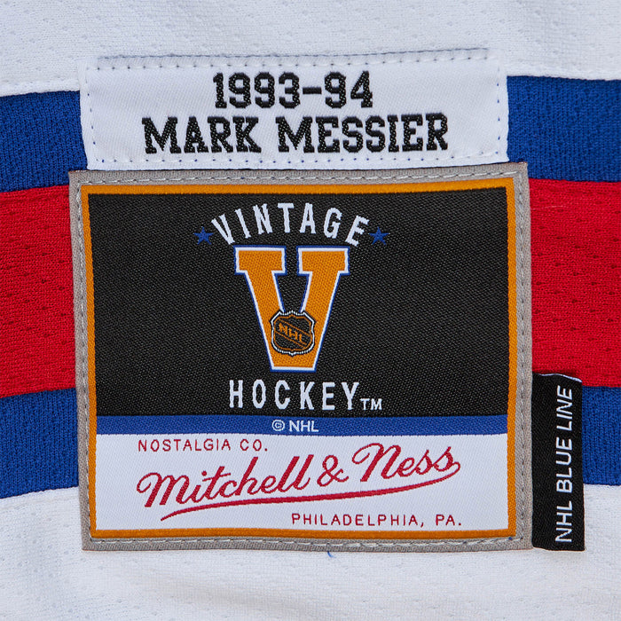 Mitchell & Ness Rangers Mark Messier 1993 Road Jersey - Image 5