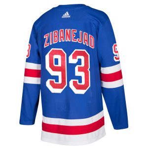 Mika Zibanejad Adidas Authentic Home Jersey