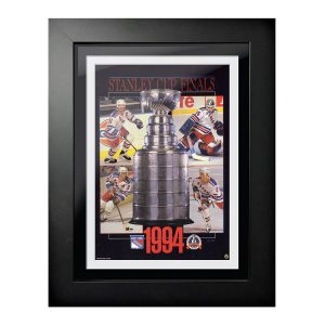 Mustang Rangers 1994 Stanley Cup Program Cover Frame