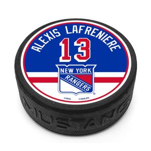 Mustang Alexis Lafreniere Player Puck