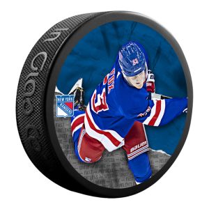 New York Rangers Inglasco Fox Hometown Puck