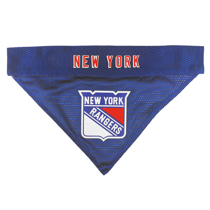 New York Rangers Pet Reversible Bandana - Image 2