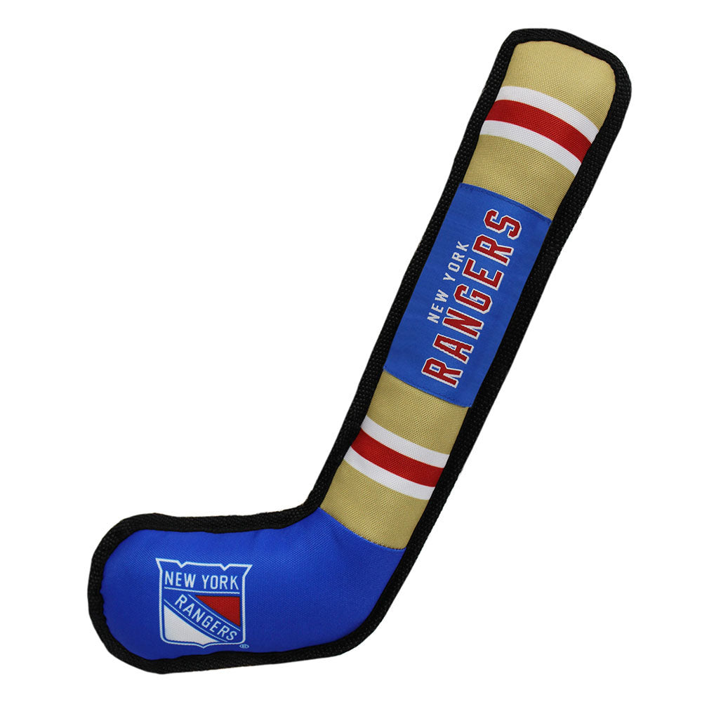 New York Rangers Pet Hockey Stick Toy