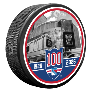 Mustang Rangers Centennial Arena Photo Puck