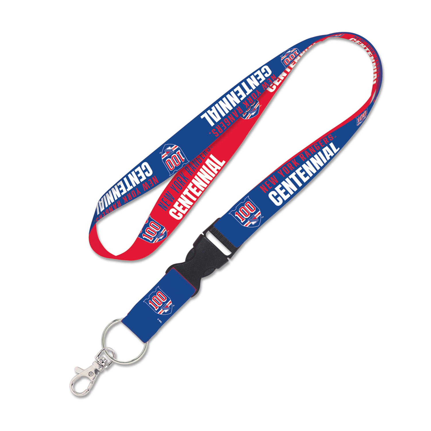 Wincraft Rangers Centennial Lanyard w/ Detachable Buckle
