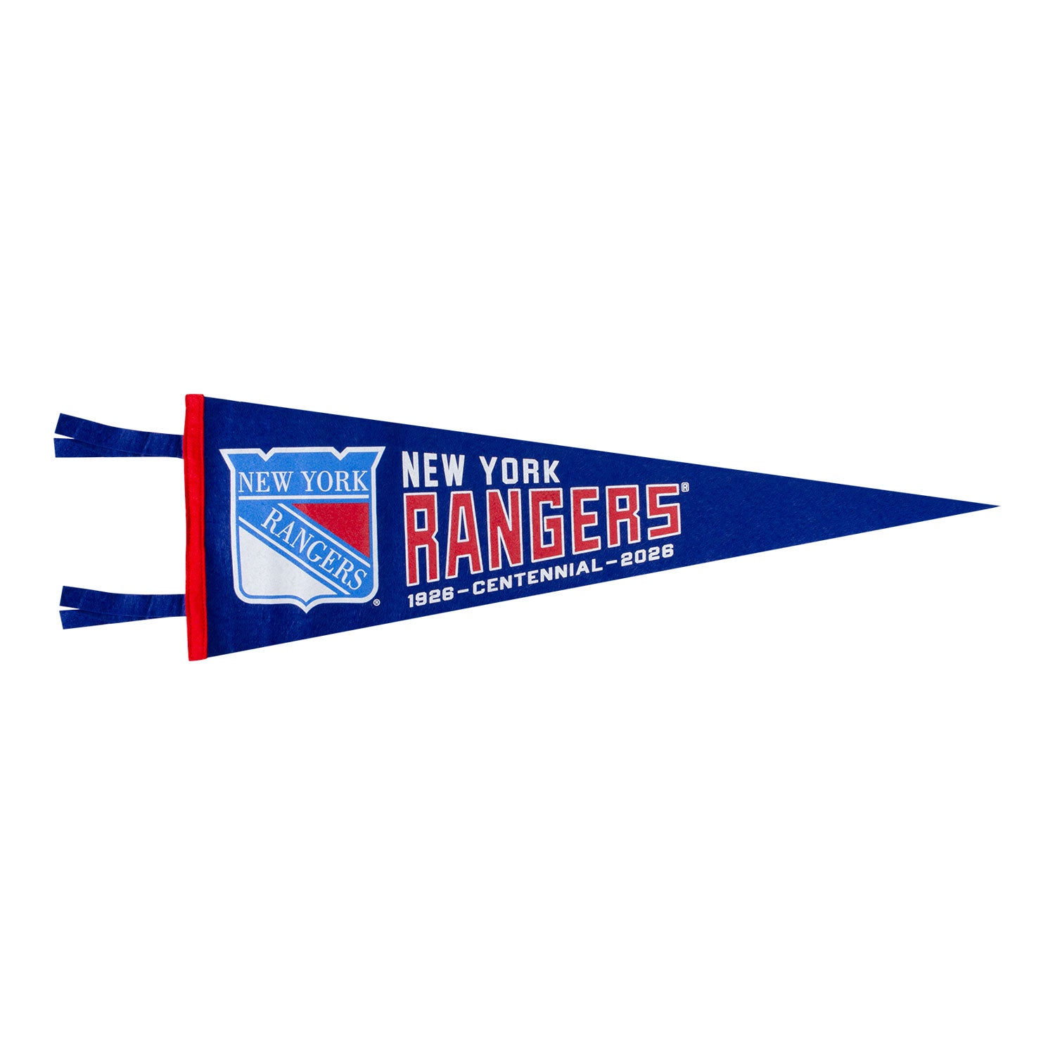 Oxford Pennant Rangers Centennial Hero Graphic 9" x 27" Pennant