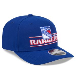 Youth New Era Rangers Stated 970 Stretch Snapback Royal