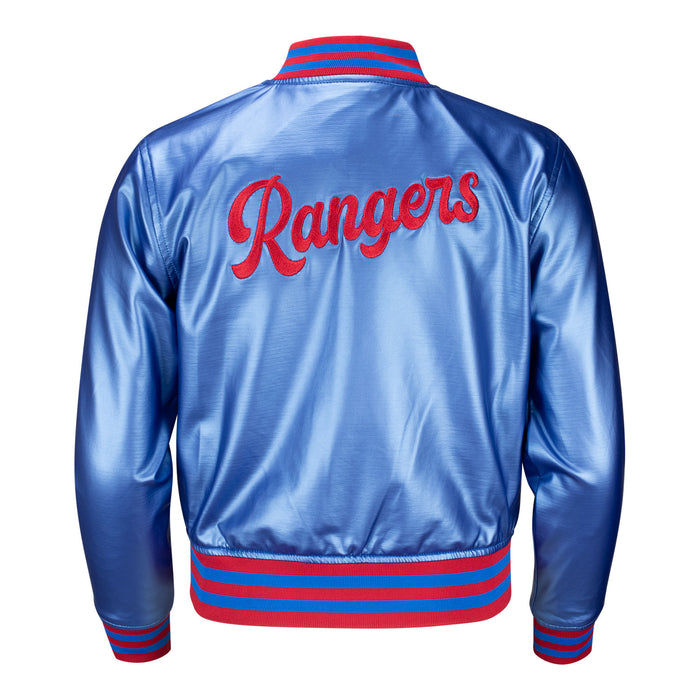 Kids Wild Collective Rangers Metallic Bomber Jacket - Image 2