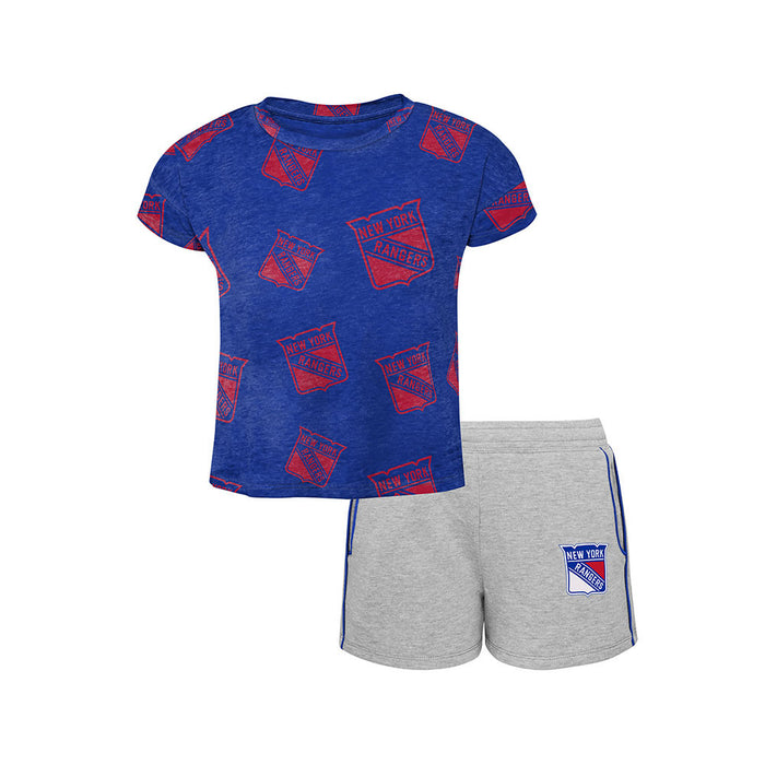 Kids Rangers Chase Your Goals Top & Short Set