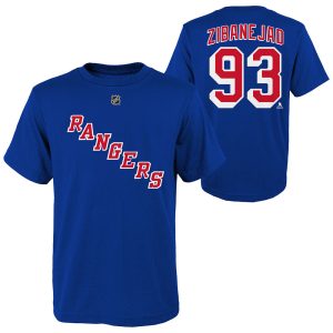 Infant Rangers Mika Zibanejad Name & Number Tee