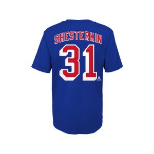 Kids Rangers Igor Shesterkin Name & Number Tee