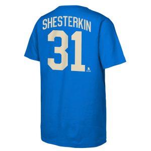 Youth Rangers Centennial Igor Shesterkin Name & Number Tee